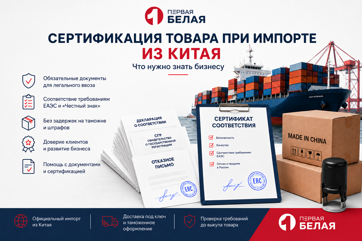 Сертификация товара при импорте из Китая: что важно знать бизнесу 
